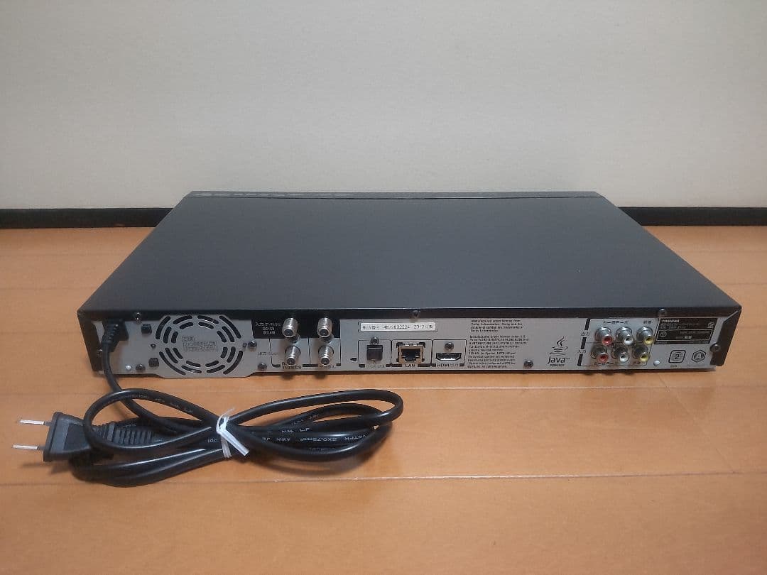 東芝　REGZA　DBR―Z110 320GB→1TB プチメンテ済み