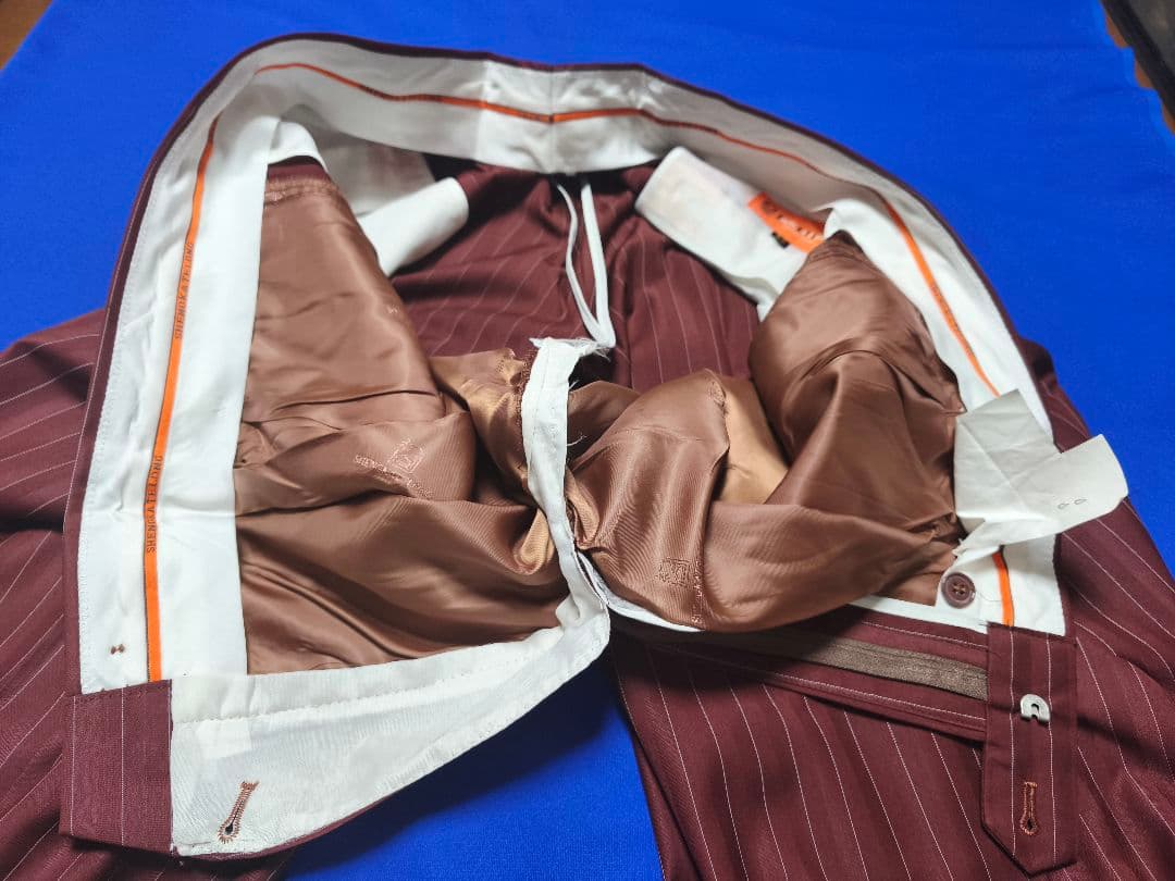 ❤3Pメンズスーツ 3ボタン Double Back Slit