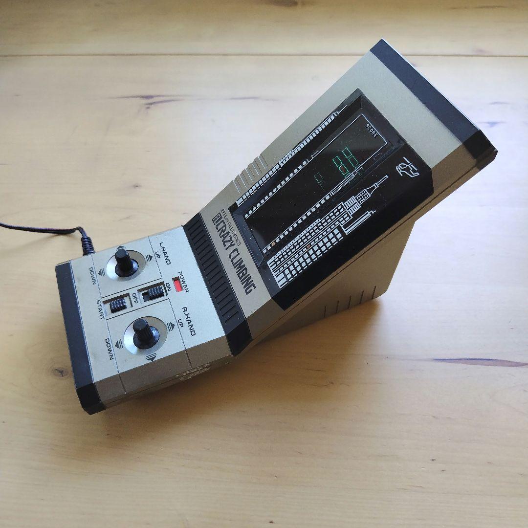 純正専用ACアダプター付【昭和レトロ】バンダイ FLクレイジークライミング