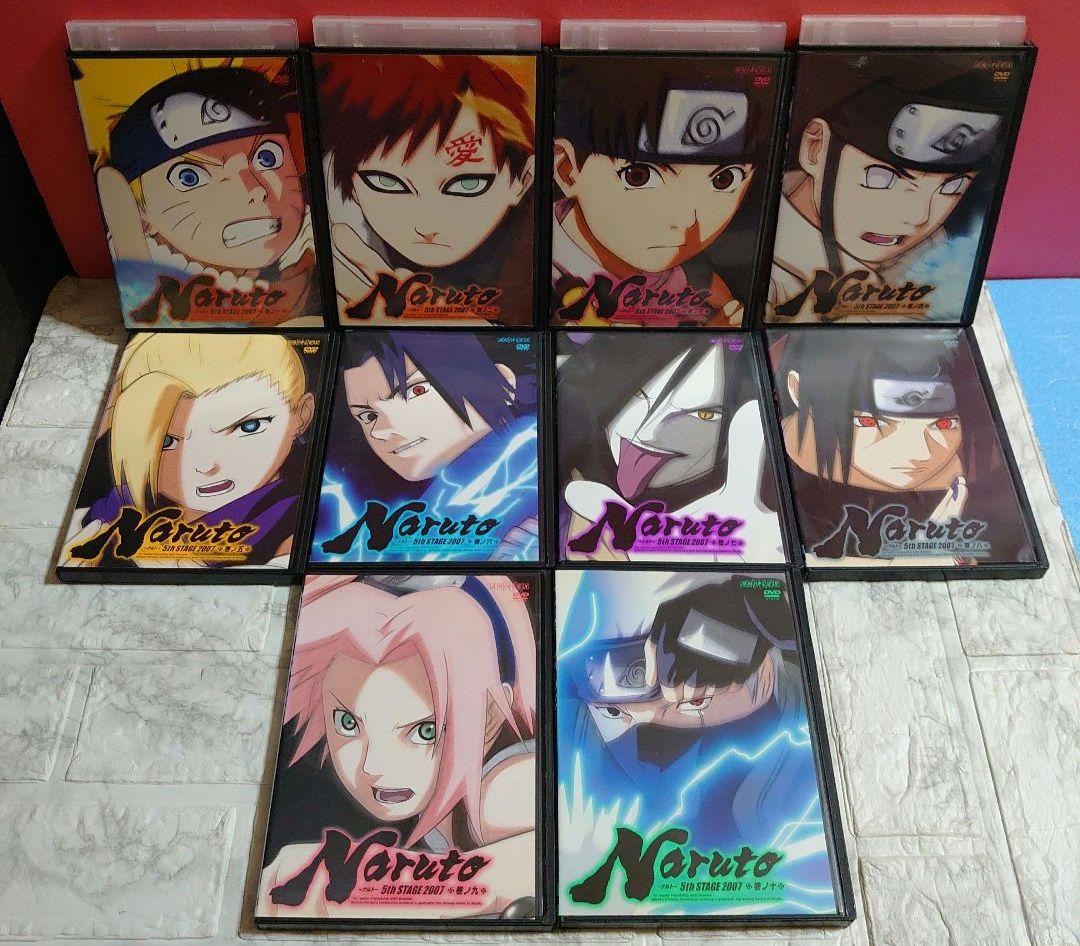 NARUTO-ナルト- １st～５STAGE 少年期 全５８巻セット DVD
