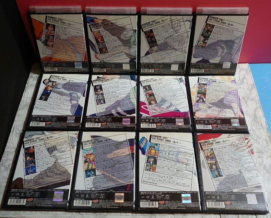 NARUTO-ナルト- １st～５STAGE 少年期 全５８巻セット DVD