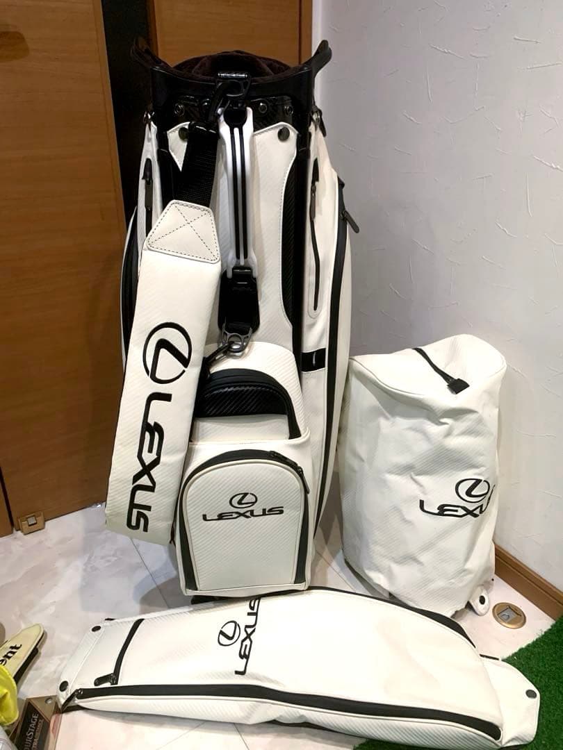 専用　希少　良品　正規品　レクサス　LEXUS キャディバッグ　カート