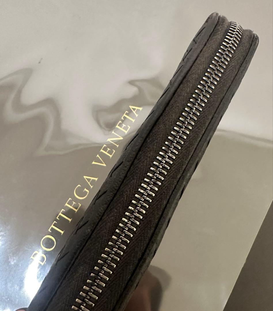 【付属品付】ボッテガヴェネタ ラウンドファスナー/ラム/黒/7️⃣✨✨✨