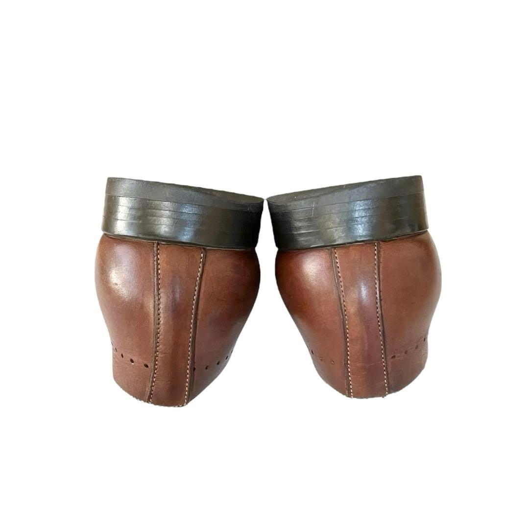 【美品】◾️サントーニ◾️オックスフォード◾️ストレートチップ◾️レザー◾️ブラウン