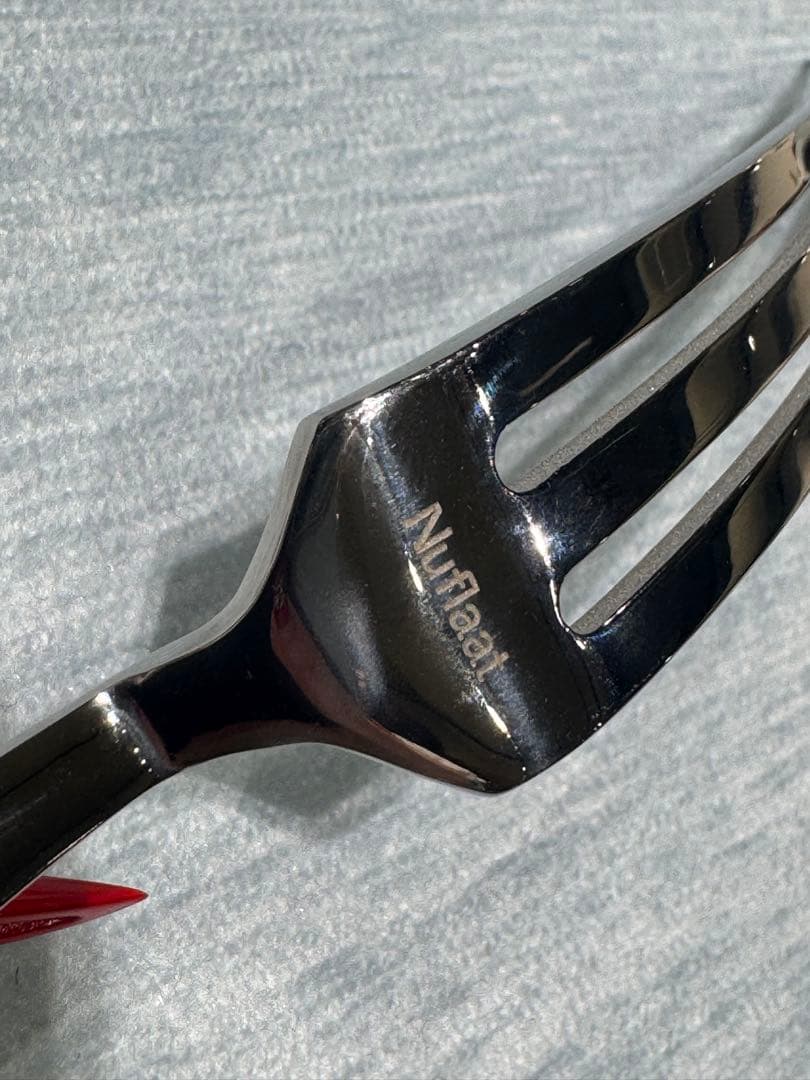 新品未使用 Nuflaat ネイル フォーク