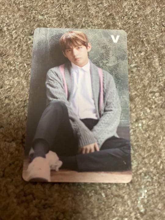 【BTS 公式 テヒョンより直接お渡しトレカ】テテ RUN トレカ