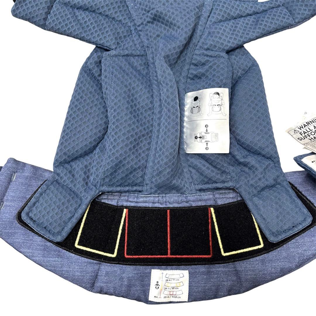 極美品 エルゴベビー オムニ ブリーズ OMNI Breeze 抱っこ紐 デニム