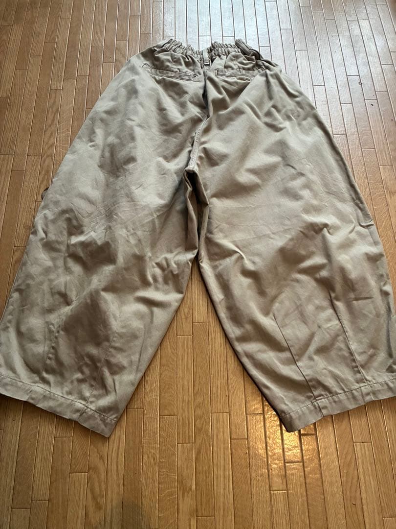 ハーベスティウッディハウス別注サーカスパンツベージュ0