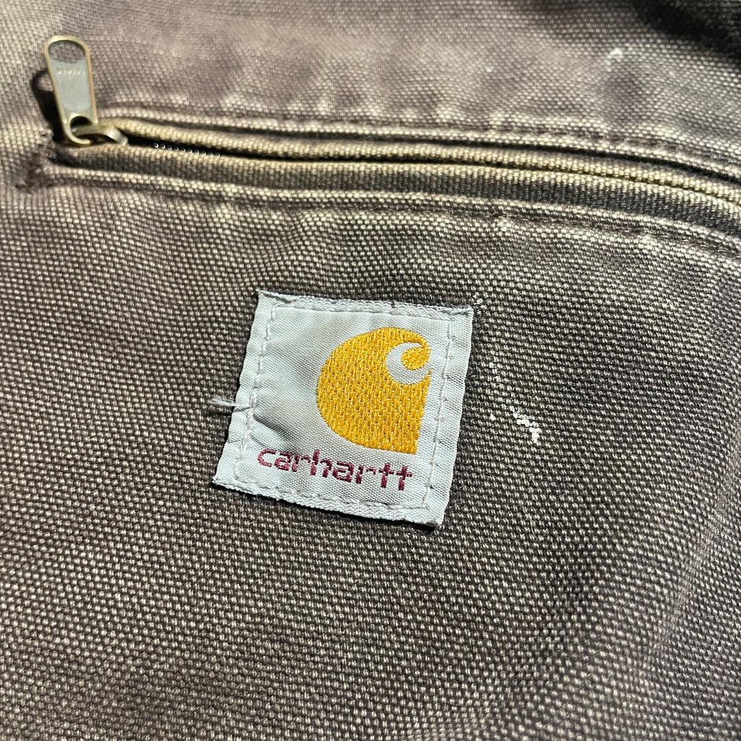 00s メキシコ製 ブラウン カーハート デトロイトジャケット ダックM