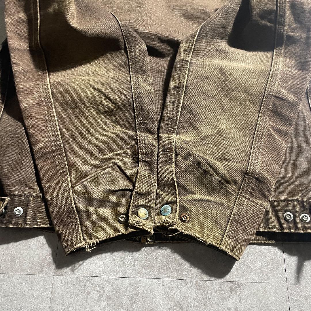 00s メキシコ製 ブラウン カーハート デトロイトジャケット ダックM