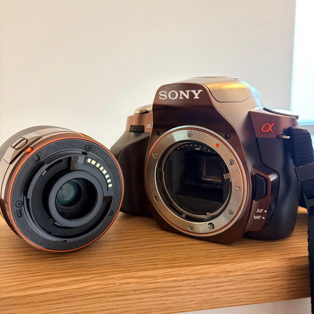 レア 希少 α330 ブラウン ジャンク SONY α デジタル一眼レフカメラ
