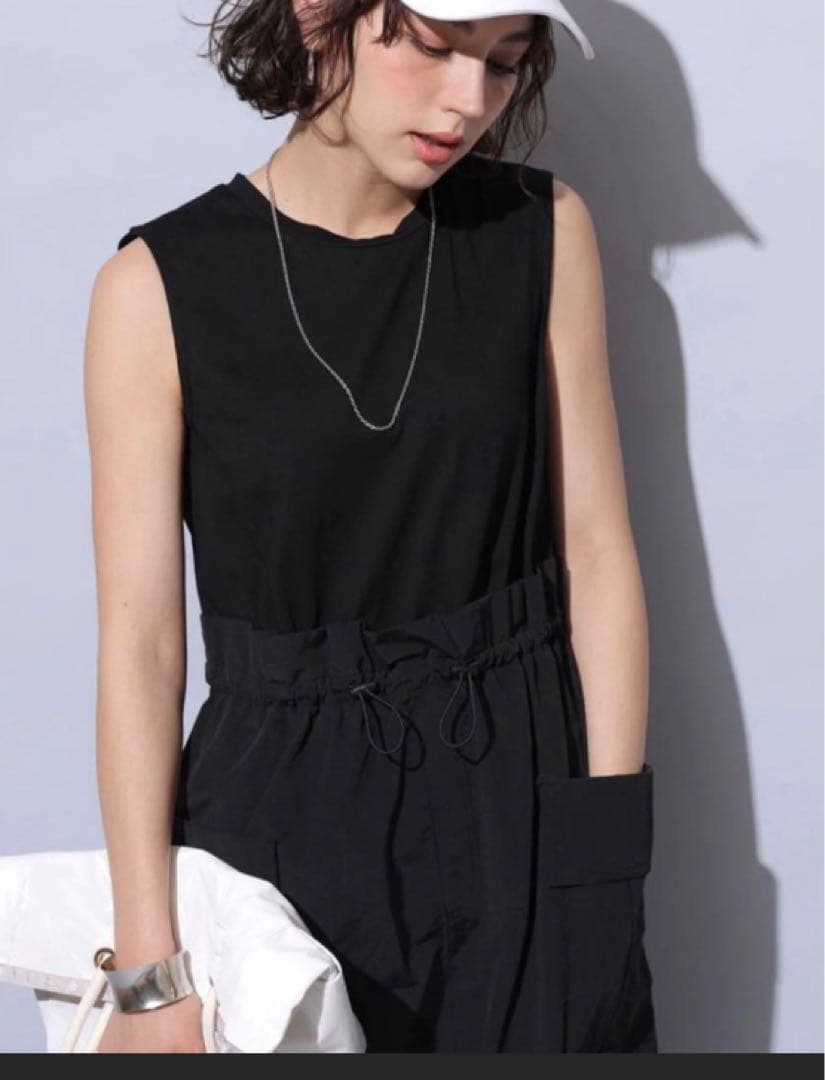 Arpege story アルページュストーリー フラップドッキングワンピース