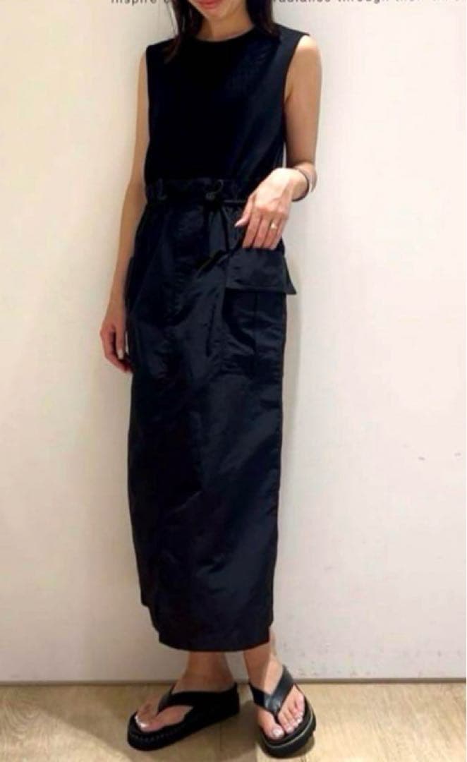 Arpege story アルページュストーリー フラップドッキングワンピース