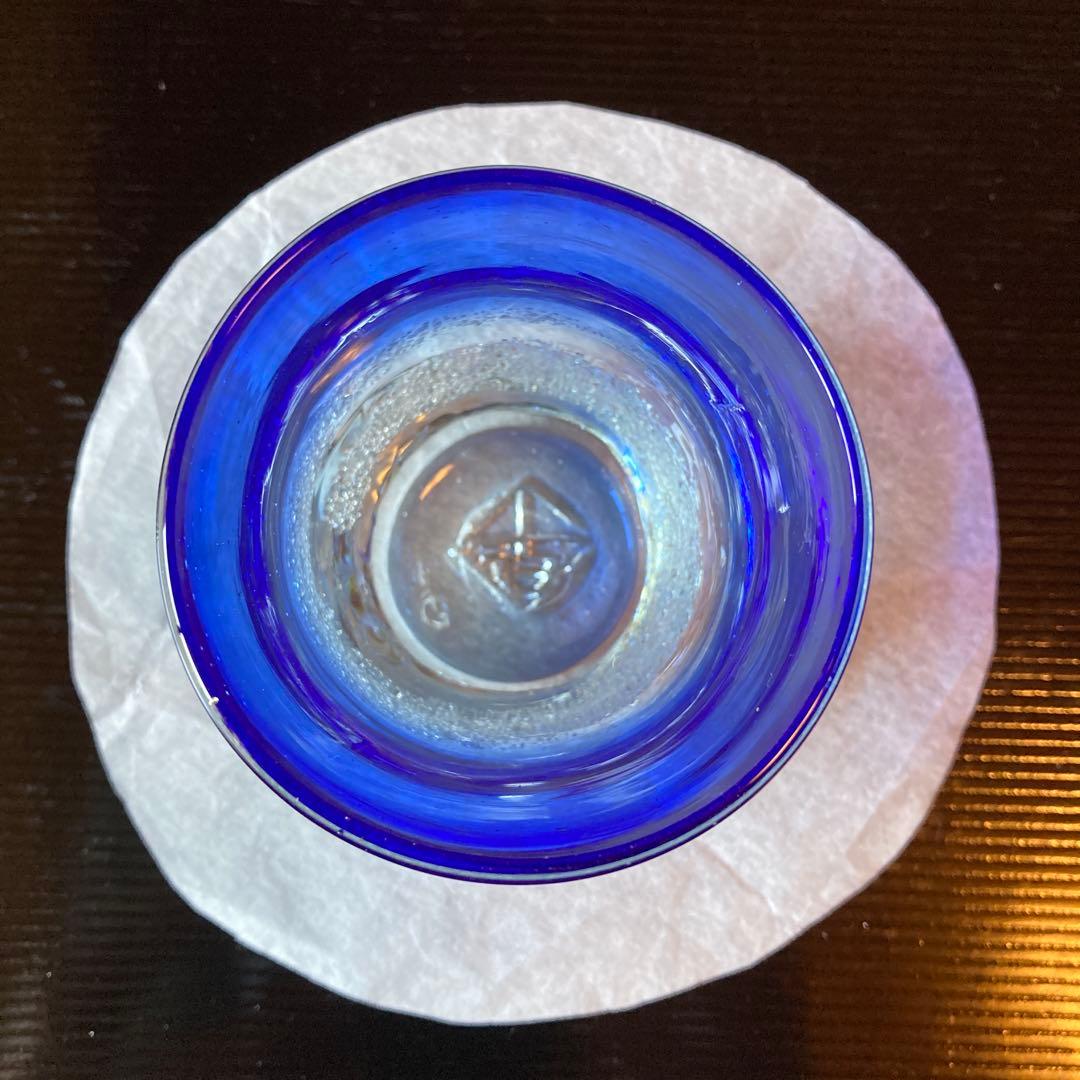 琉球硝子　グラス二個