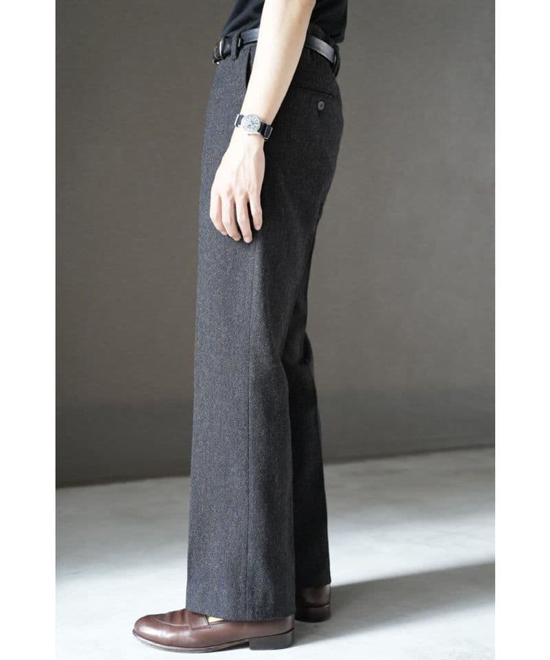 m's braque フレアパンツ bisown niceness 柿乃葉