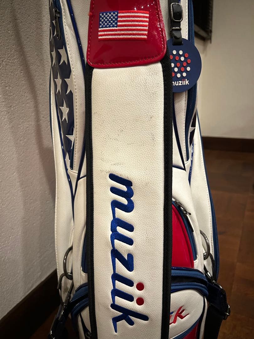 y*m様 muzik ゴルフバッグ・キャディバッグ 星条旗デザイン