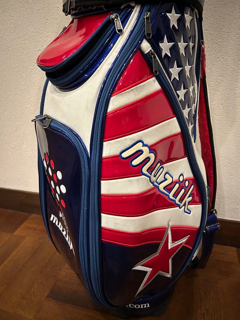 y*m様 muzik ゴルフバッグ・キャディバッグ 星条旗デザイン