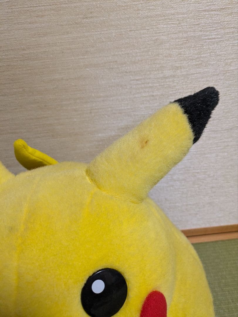 初期　ピカチュウ　ぬいぐるみ　等身大　昭和　任天堂　