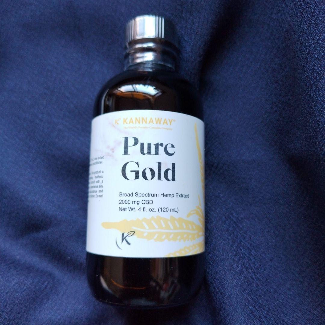 キャナウェイPure Gold CBDオイル 2000mg 120mL