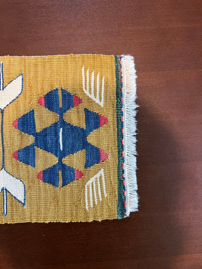 キリム　テーブルセンター　ラグ