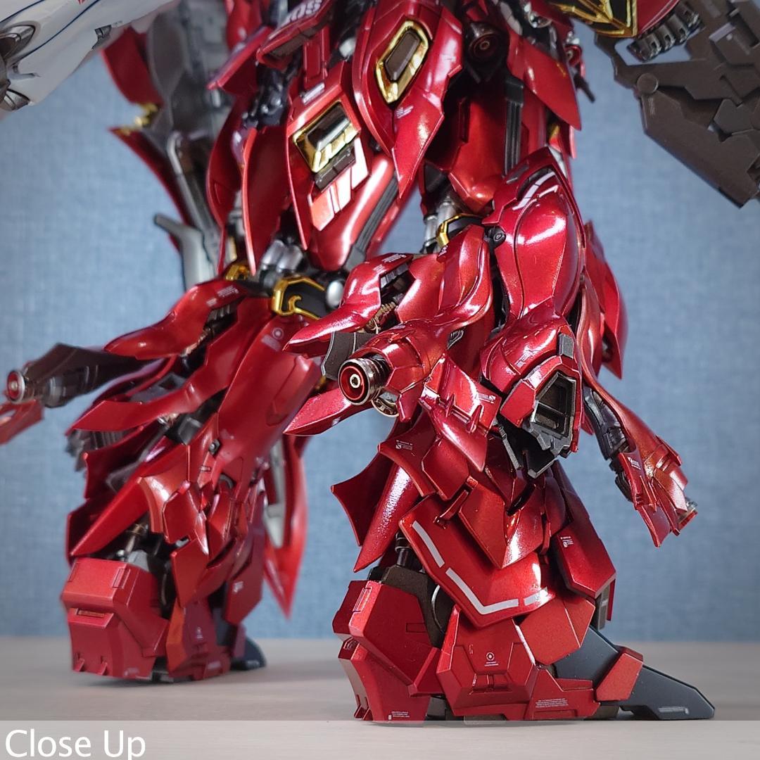 MG シナンジュ \"匠studioカスタム\" 1/100 キャンディ塗装完成品