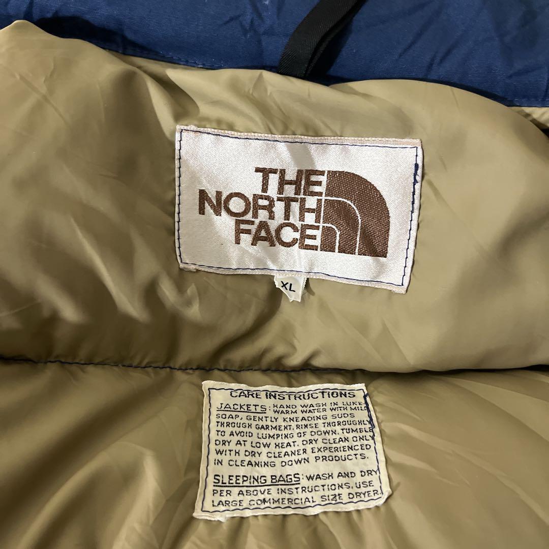 70s THE NORTH FACE ノースフェイス 茶タグ ダウンベスト.