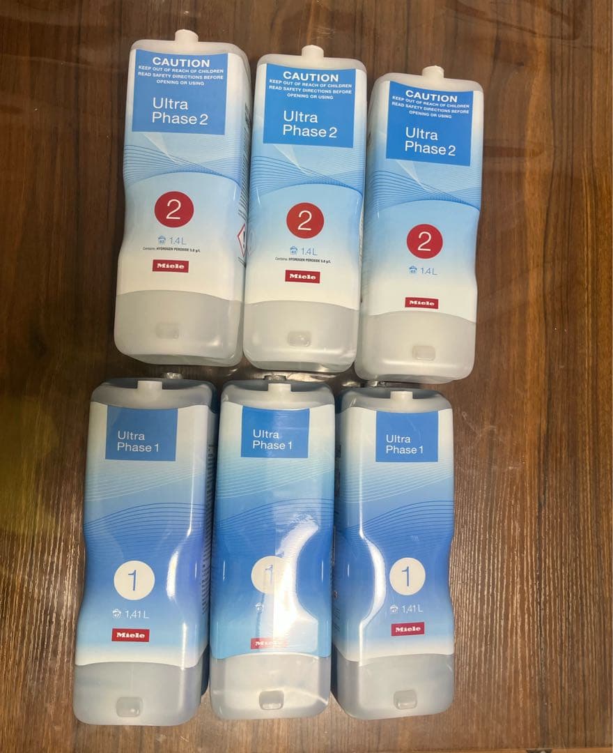 Miele Ultra Phase 1 & 2 6本セット
