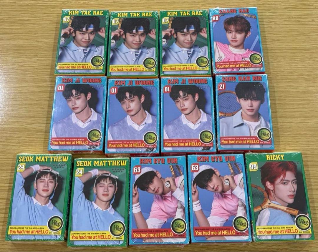 全28枚　ゼベワン　アルバム　新品未開封　zerobaseone zb1