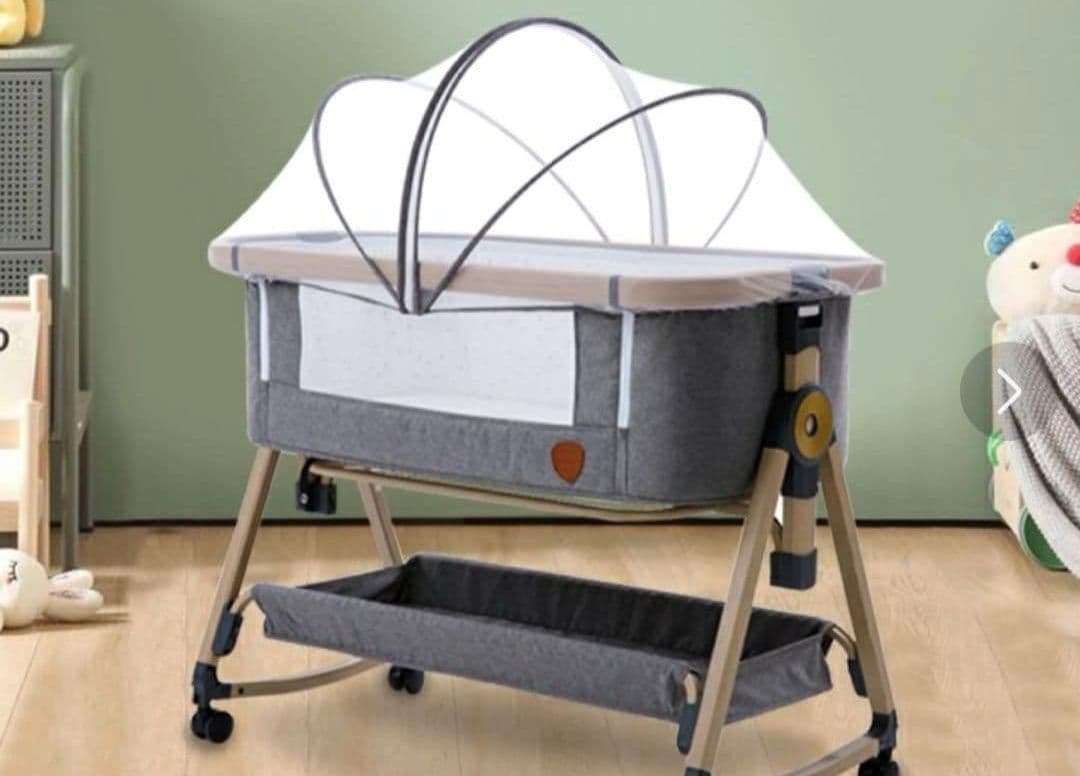 ★美品★おまけ付き　HZDMJ ベビーベッド