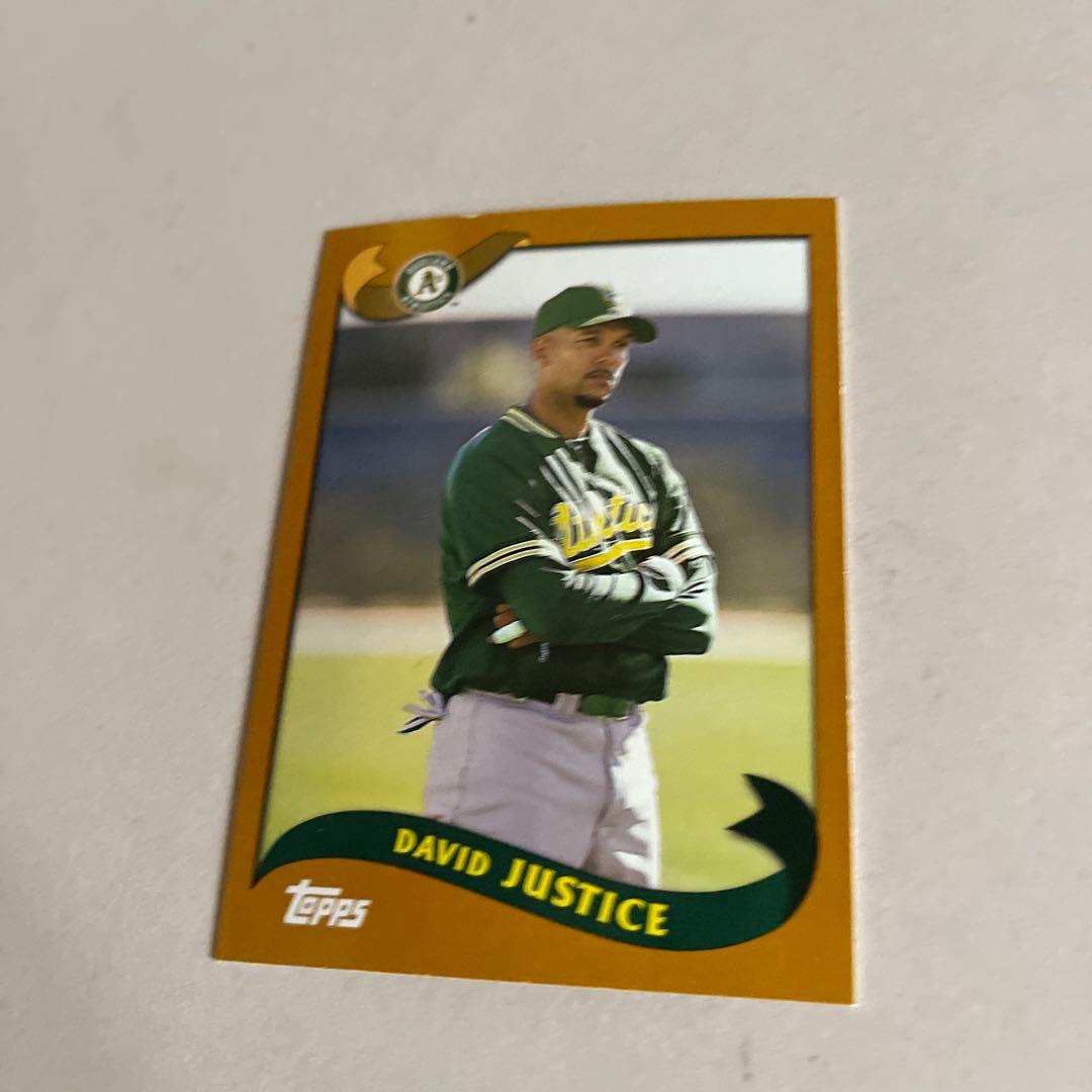 470 大リーグカード　デービッド.ジャスティス