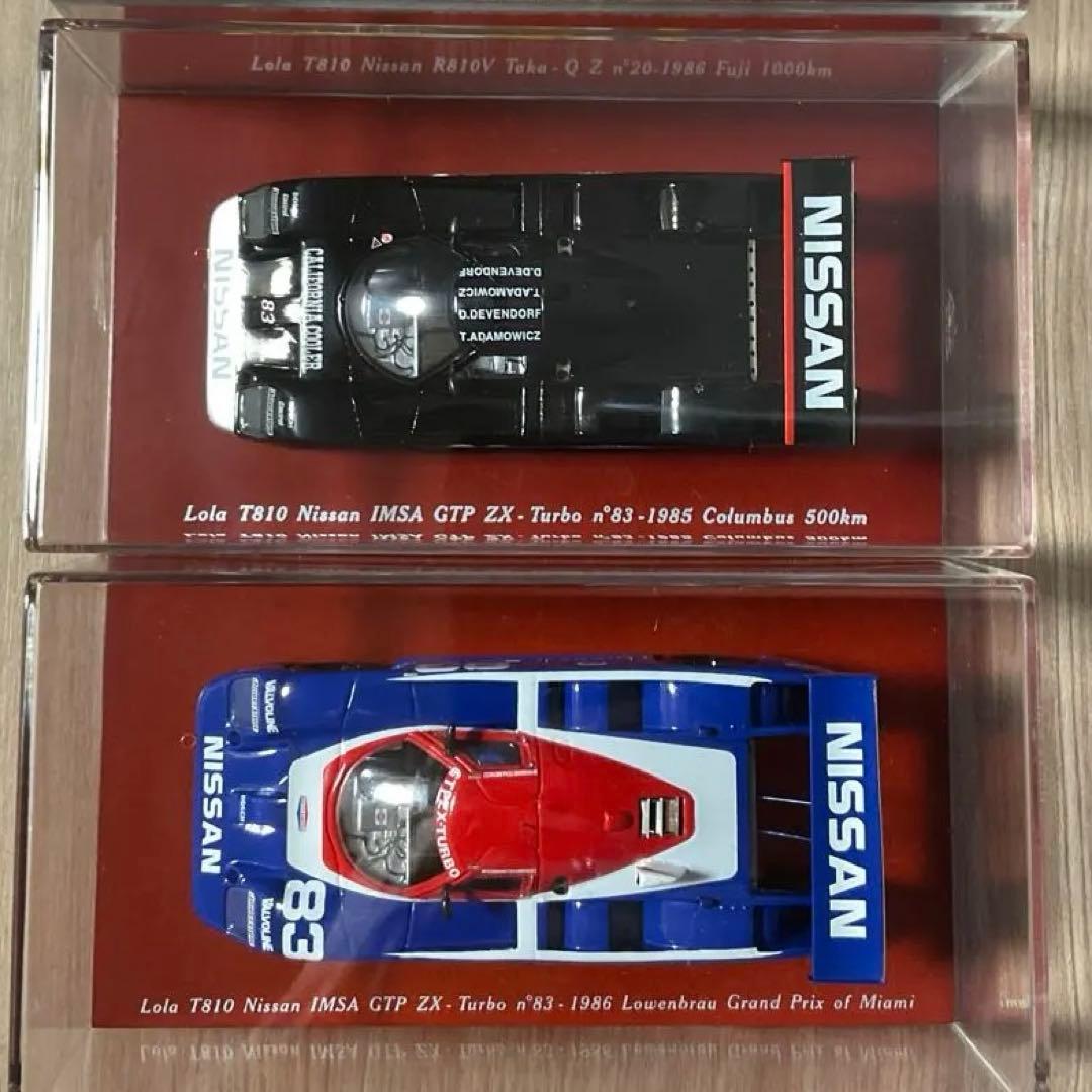 TRUE SCALE Lola T810 Nissan ミニカー 2台セット