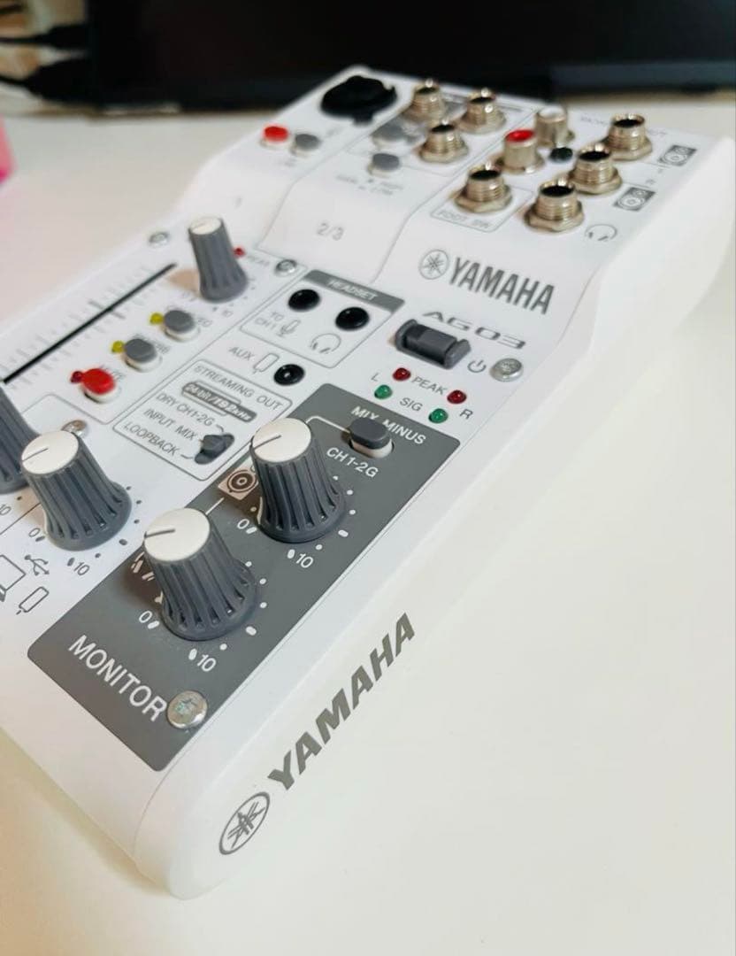 【再出品】Yamaha AG03 MK2 オーディオインターフェイス