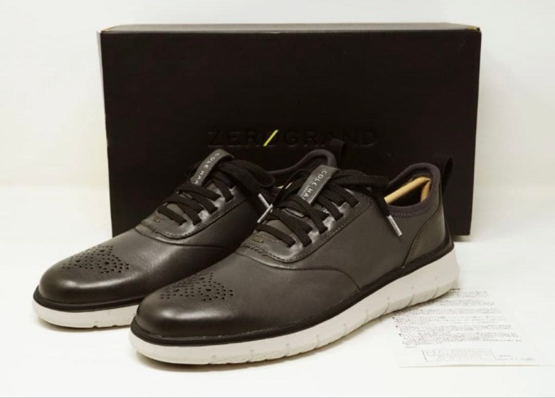 ■未使用 コールハーン ゼログランド 25.5cm マグネット グレー