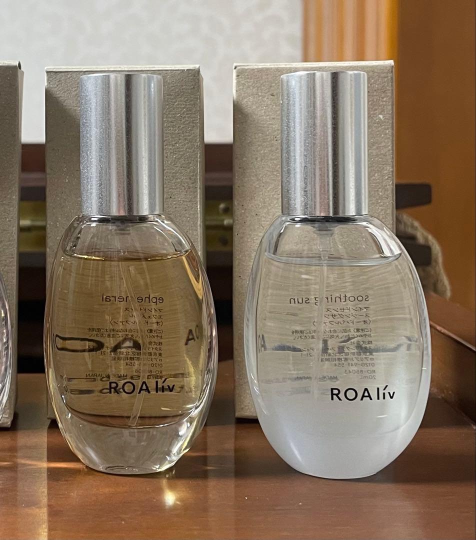 ROAliv香水black tea,ephemeral,soothing sun