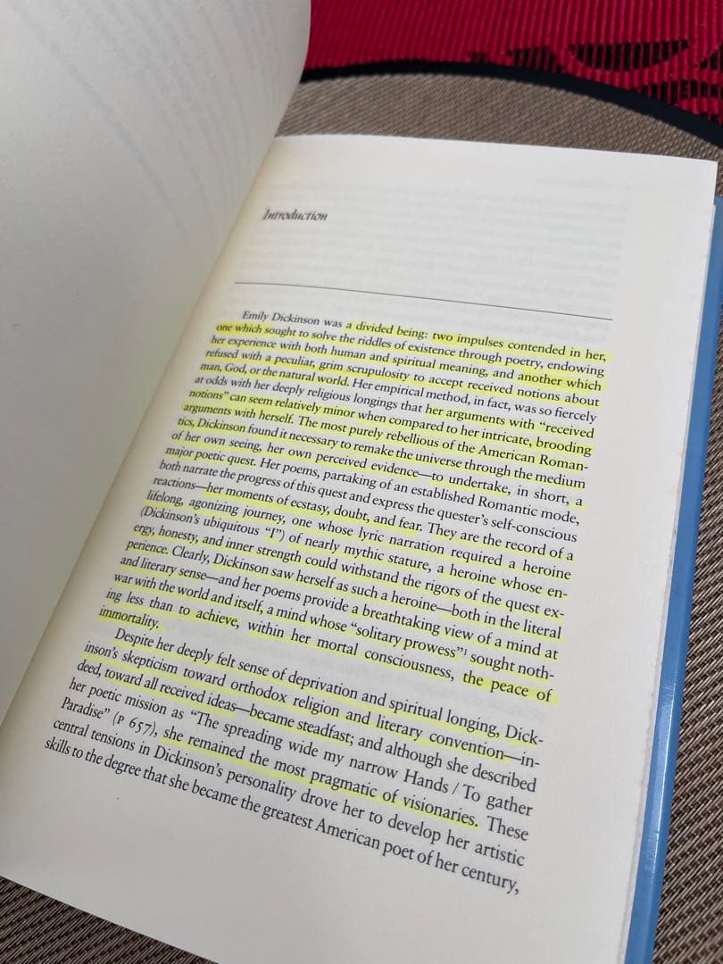 Emily Dickinson Perception and the Poet…