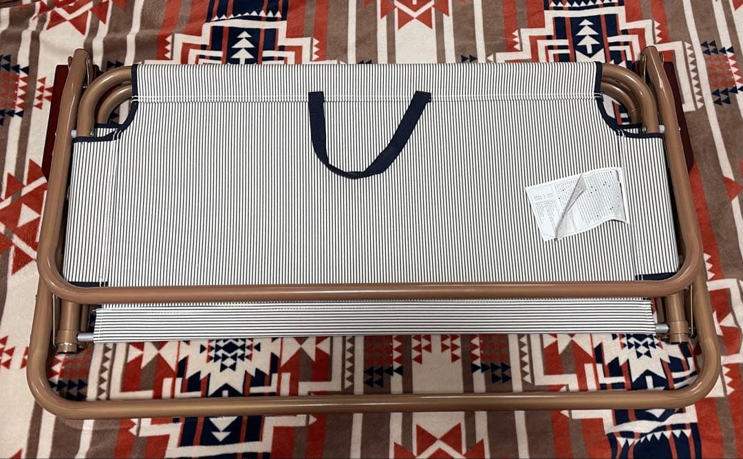 コールマン リラックスフォールディングベンチ ヒッコリー　廃盤レア　人気商品