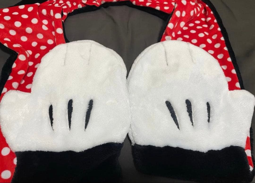 ディズニー　ファンキャップマフラー　ミニー