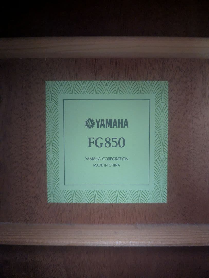 YAMAHA FG850 Natural アコースティックギター おまけあり