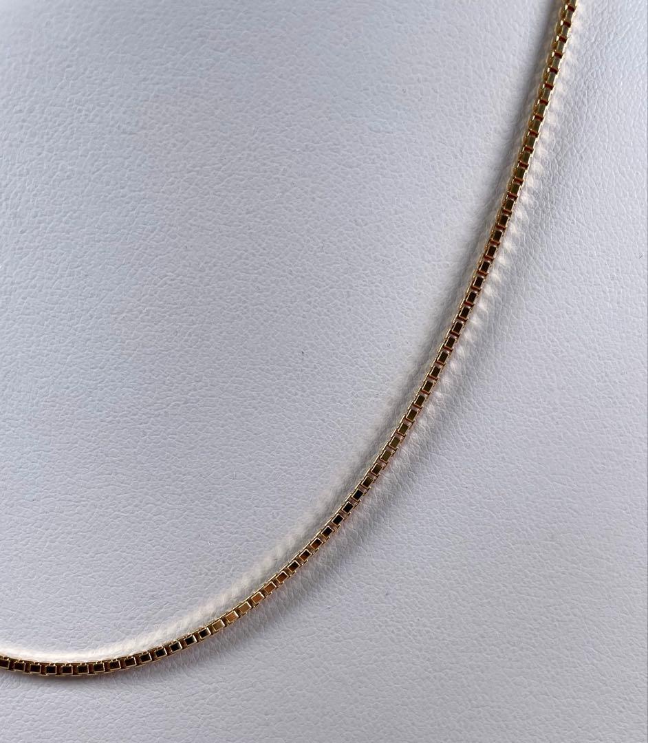 K18ネックレス　18金チェーン　k18ベネチアンネックレス