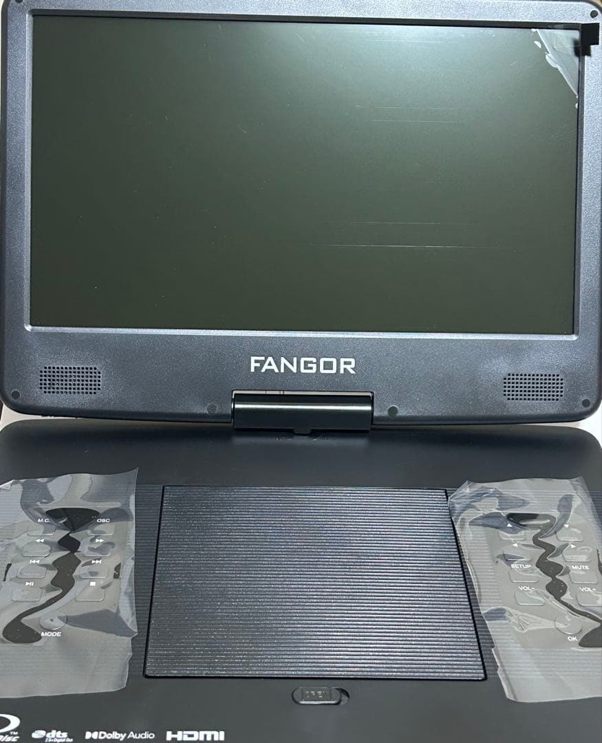 FANGOR ポータブルブルーレイプレーヤー BR143 14.1インチ