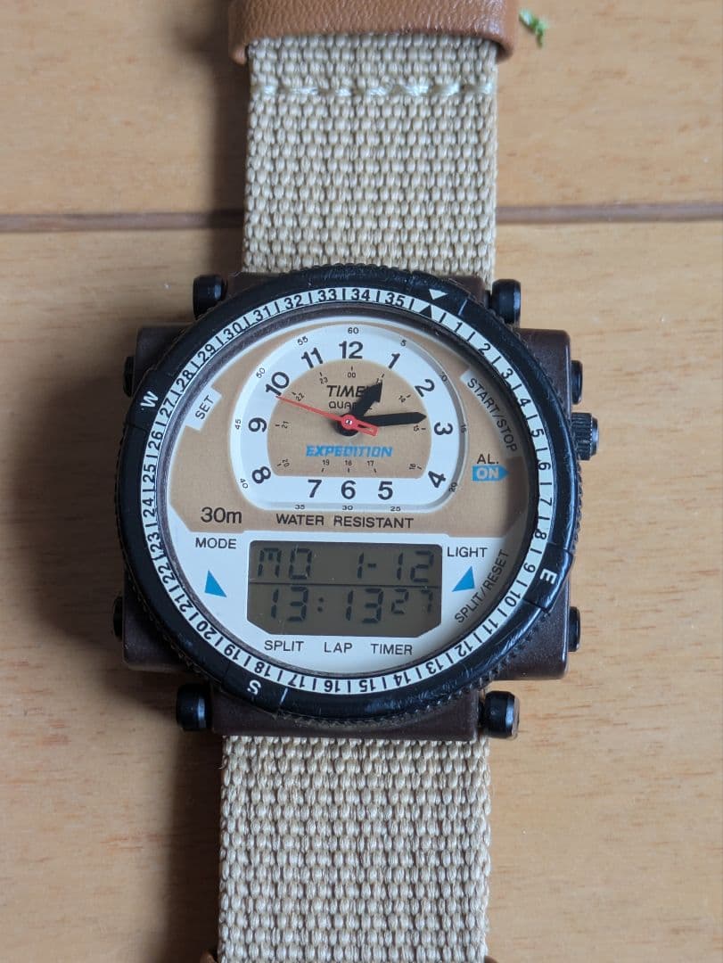 タイメックス　デジアナ　1993年製　ビンテージ