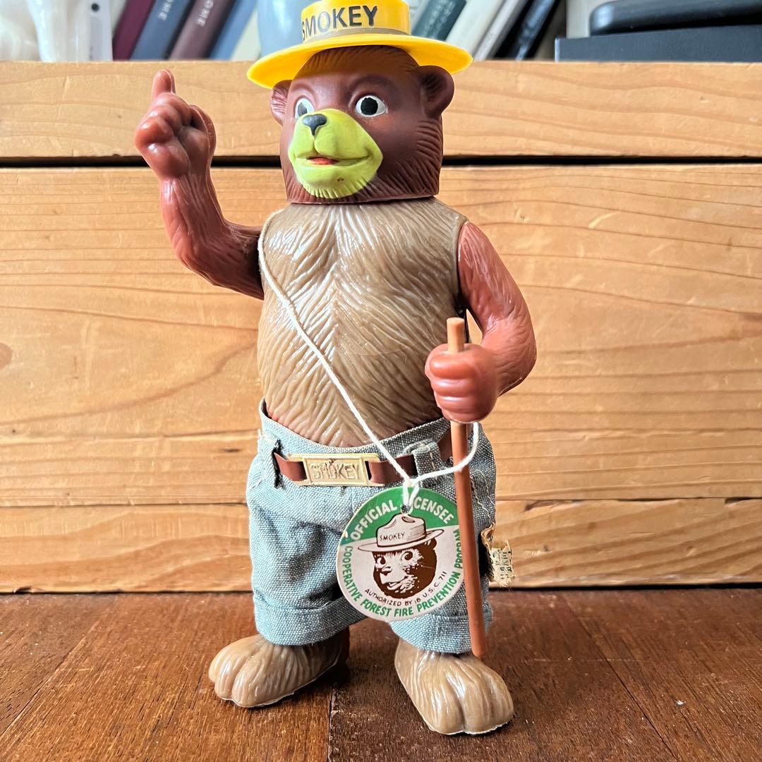 SMOKEY BEAR DAKIN スモーキーベア ビンテージ フィギュア