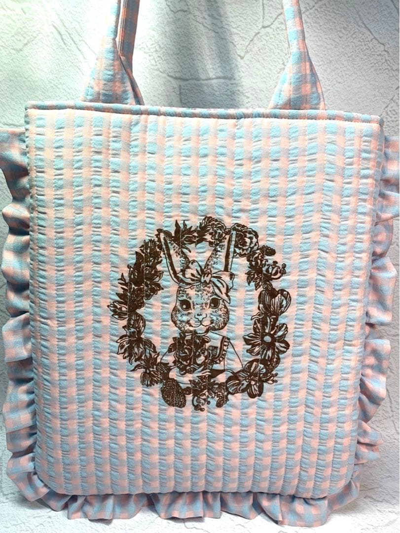 フリルバッグ ポーチ 2点セット エピファニー ジョリーフルール うさぎ