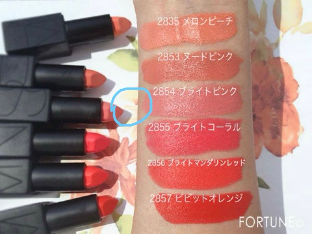 NARS THE AUDACIOUS LIPSTICK ５本セット