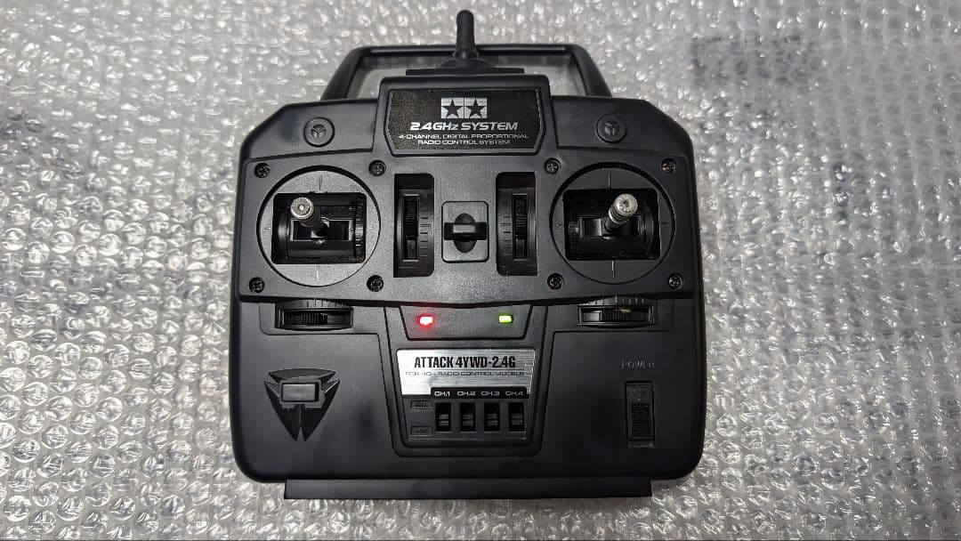 タミヤ 1/14 プロポ ATTACK 4YWD アタック　フタバ　トレーラー