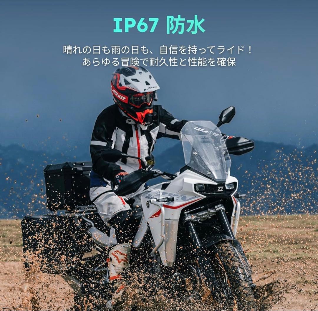 ASMAX F1 バイク インカム 10人同時メッシュ通信　　Bluetooth