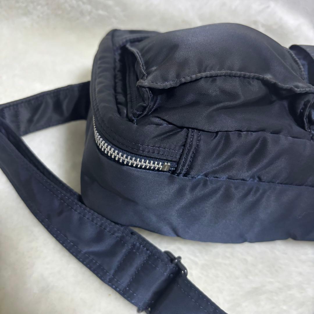 ✨希少色✨PORTER タンカー アイアンブルー ショルダーバッグ 2層 レア