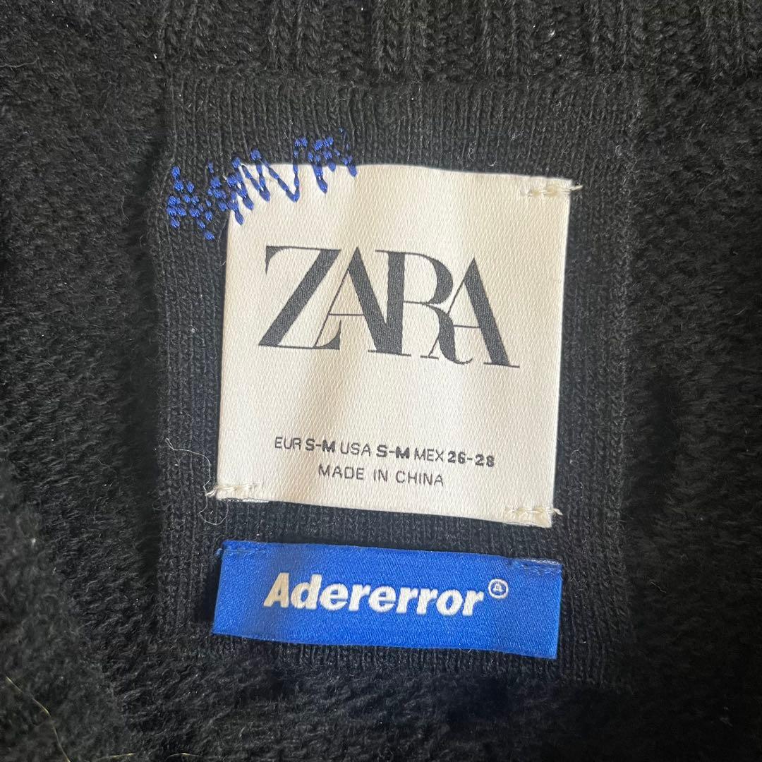 ZARA Adererror ケーブルニットベスト S-M ブラック