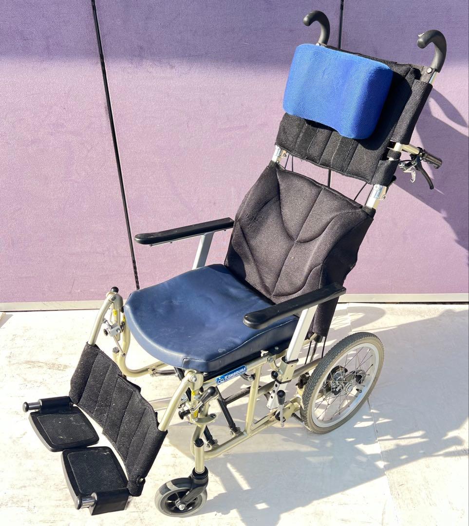 フィットティルトリクライニング車椅子 KPF16-40-N カワムラ