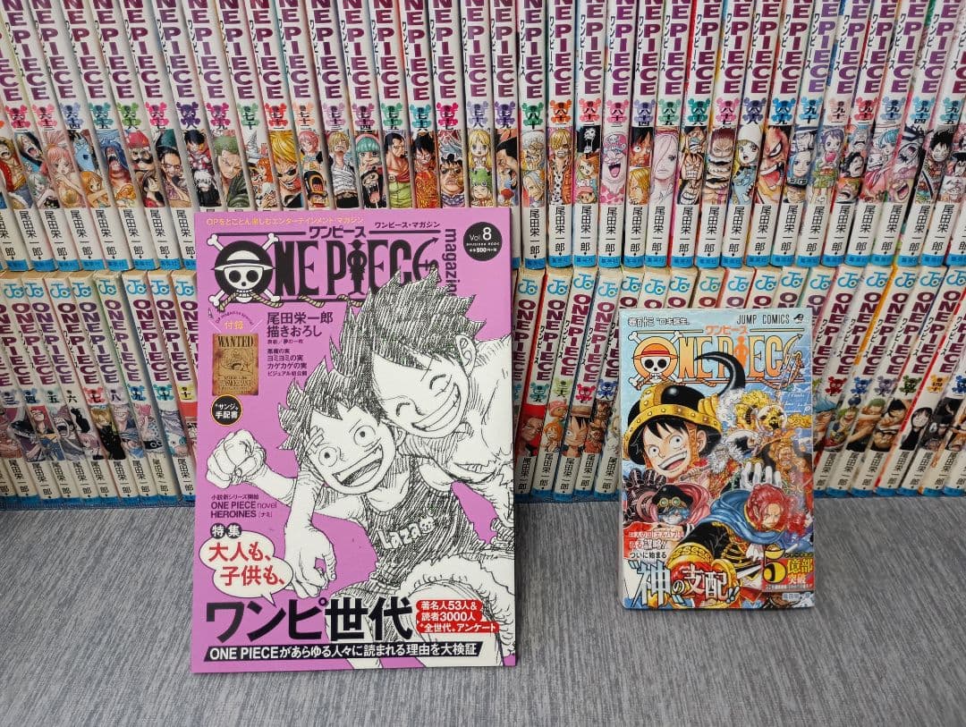 ★2/4限定特価品!★ワンピース全113巻全巻セット&マガジン付き★